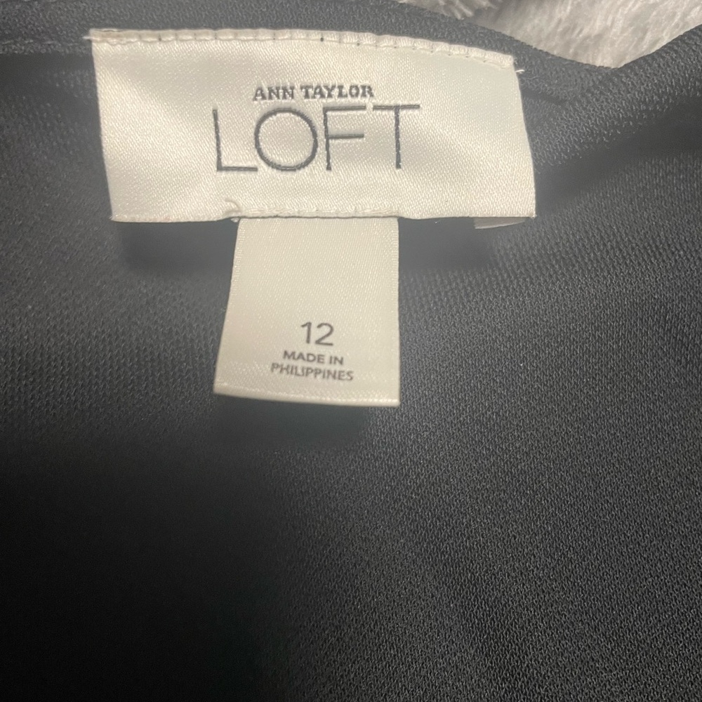LOFT Black Dress